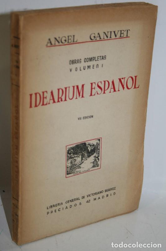 Libros: Idearium Espa&ntilde;ol - GANIVET, &Aacute;ngel - Foto 1