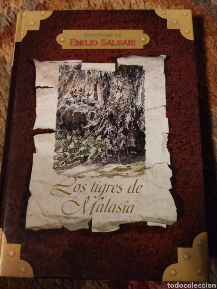 Libros: Los Tigres de Malasia. Emilio Salgari - Foto 1