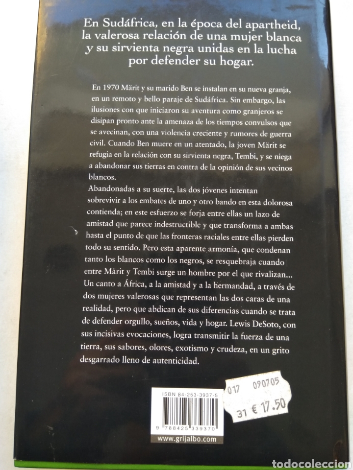 Libros: UNA BRIZNA DE HIERBA/LEWIS DESOTO - Foto 3