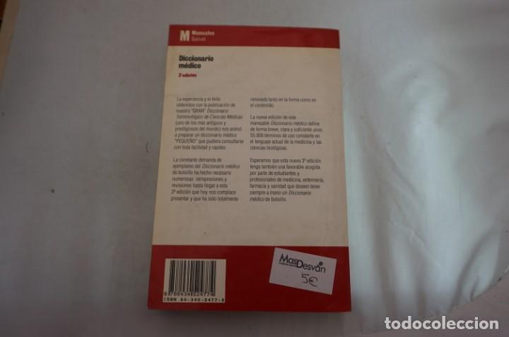 Libros: ARRI5-E/ DICCIONARIO MEDICO - SALVAT EDITORES - Foto 6