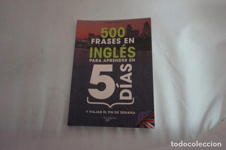 Libros: ARRI5-E/ 500 FRASES EN INGLES PARA APRENDER EN 5 DIAS - Foto 1