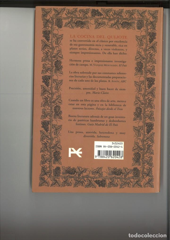 Libros: LA COCINA DEL QUIJOTE. Lorenzo D&iacute;az - Foto 2