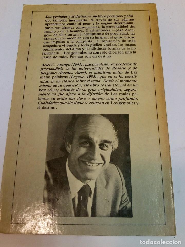 Libros: ARIEL C. ARANGO Los genitales y el destino SA3408 - Foto 2