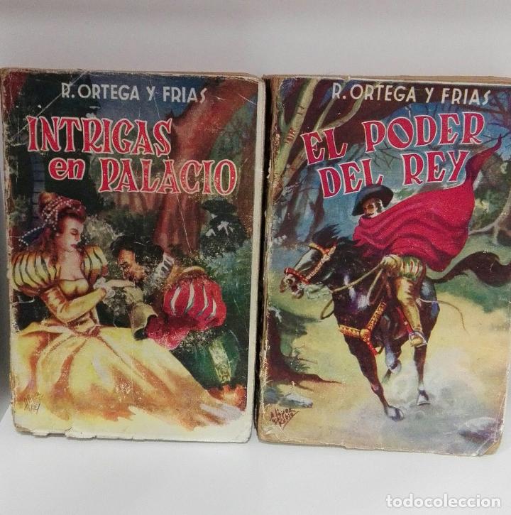 Libros: EL PODER DEL REY / INTRIGAS EN PALACIO 2 TOMOS - Ortega y Frias, R. - Foto 1