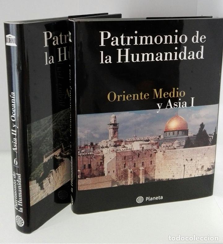 Libri di seconda mano: PATRIMONIO DE LA HUMANIDAD TOMO 5 y 6-ORIENTE MEDIO Y ASIA I-ASIA II Y OCEANIA - V.V.A.A.