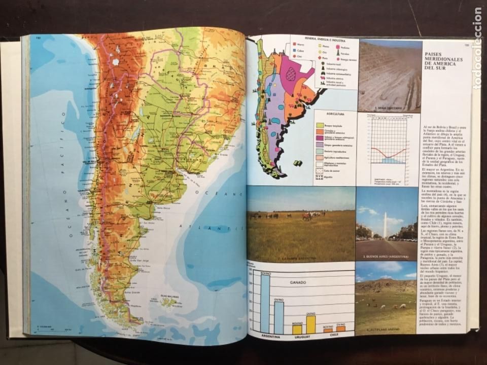 Libros: ATLAS GEOGRAFIA E HISTORIA. EDICIONES SALMA 1992.(PTA) - Foto 3