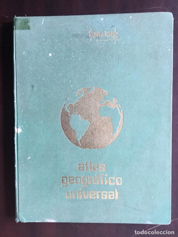 Libros: ATLAS GEOGRAFICO UNIVERSAL. SALINA 1980 (PTA) - Foto 2