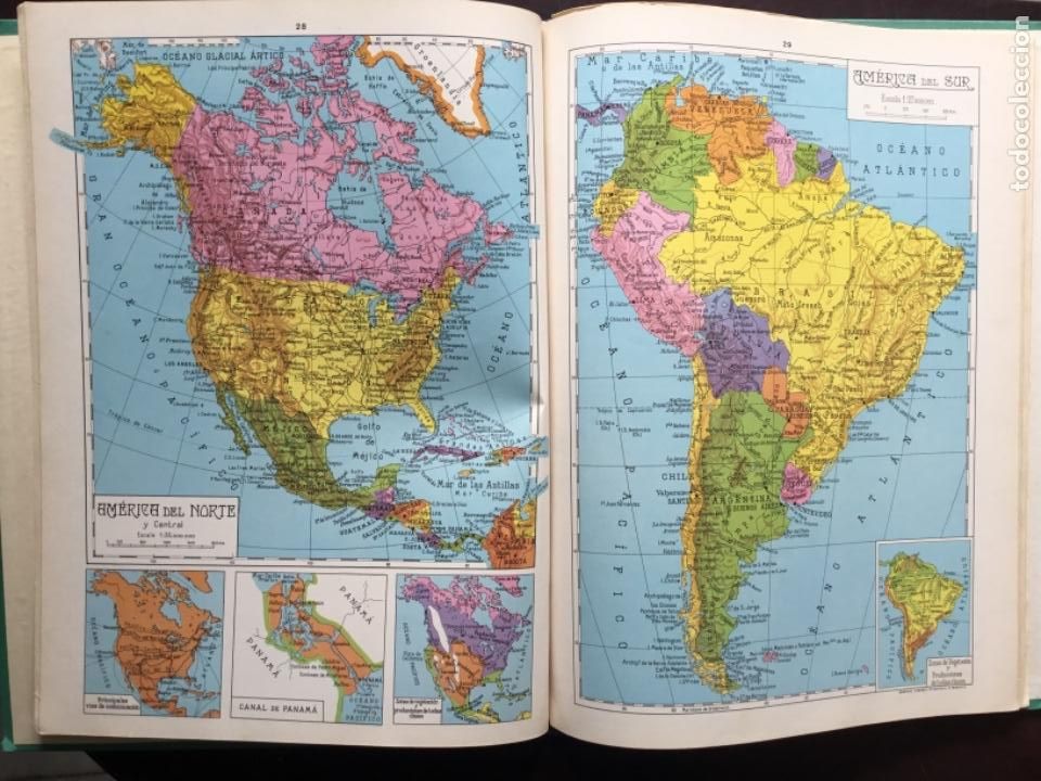 Libros: ATLAS GEOGRAFICO UNIVERSAL. SALINA 1980 (PTA) - Foto 3