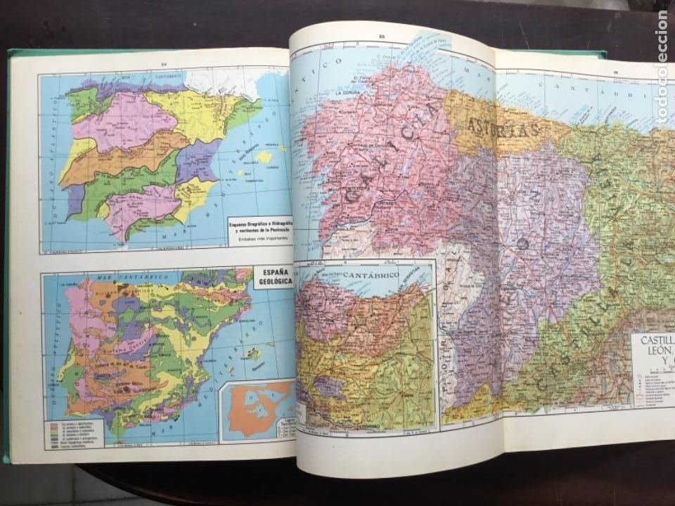 Libros: ATLAS GEOGRAFICO UNIVERSAL. SALINA 1980 (PTA) - Foto 4