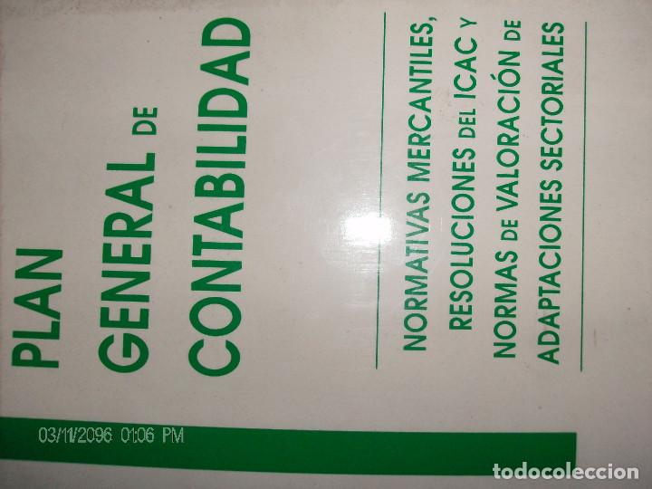 Libros: Plan General de Contabilidad. Por el Centro de Estudios Financieros. - Foto 1