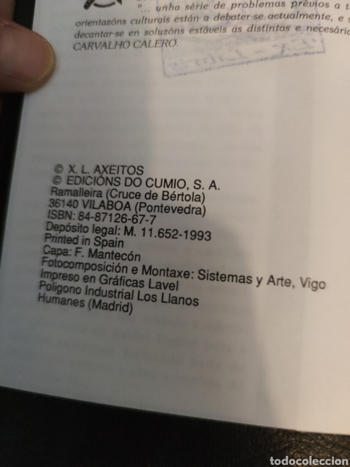 Libros: A po&eacute;tica de Manuel Antonio. Xose L Axeitos - Foto 2