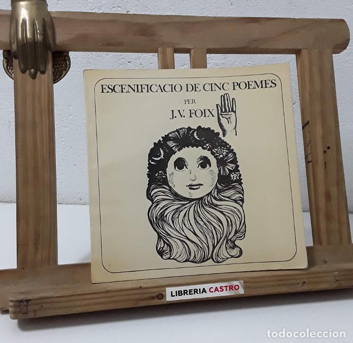 Libros: Escenificaci&oacute; de cinc poemes - J. V. Foix - Foto 1