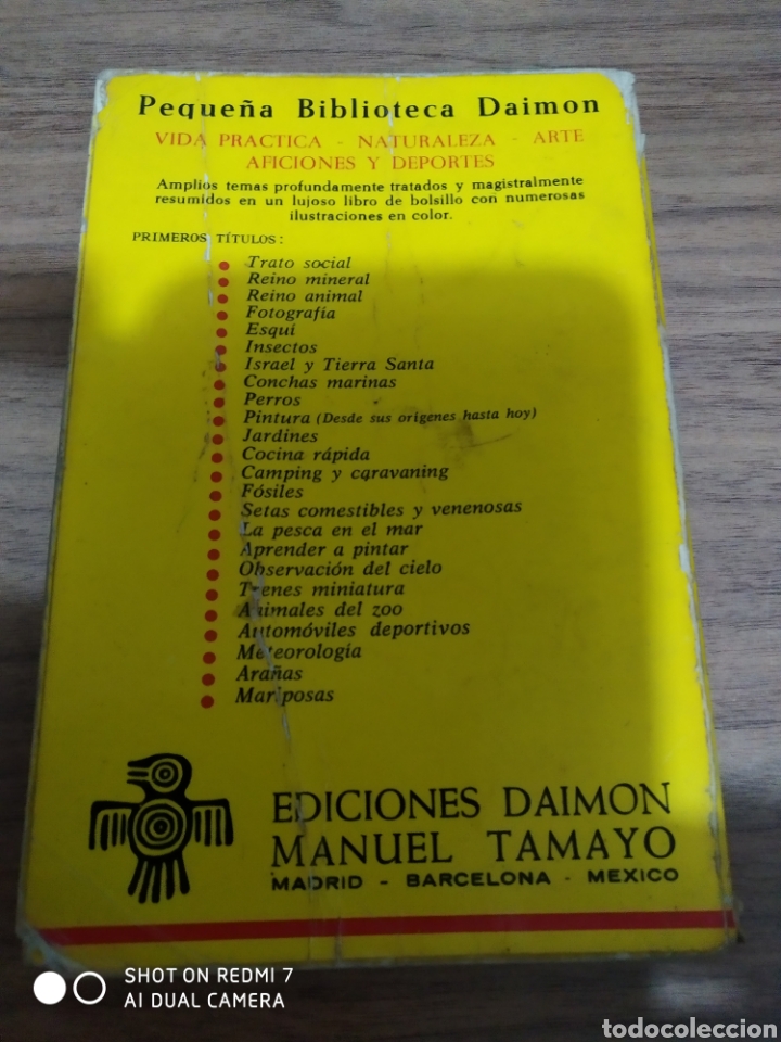 Libros: CONCHAS MARINAS / EDICIONES DAIMON - Foto 2