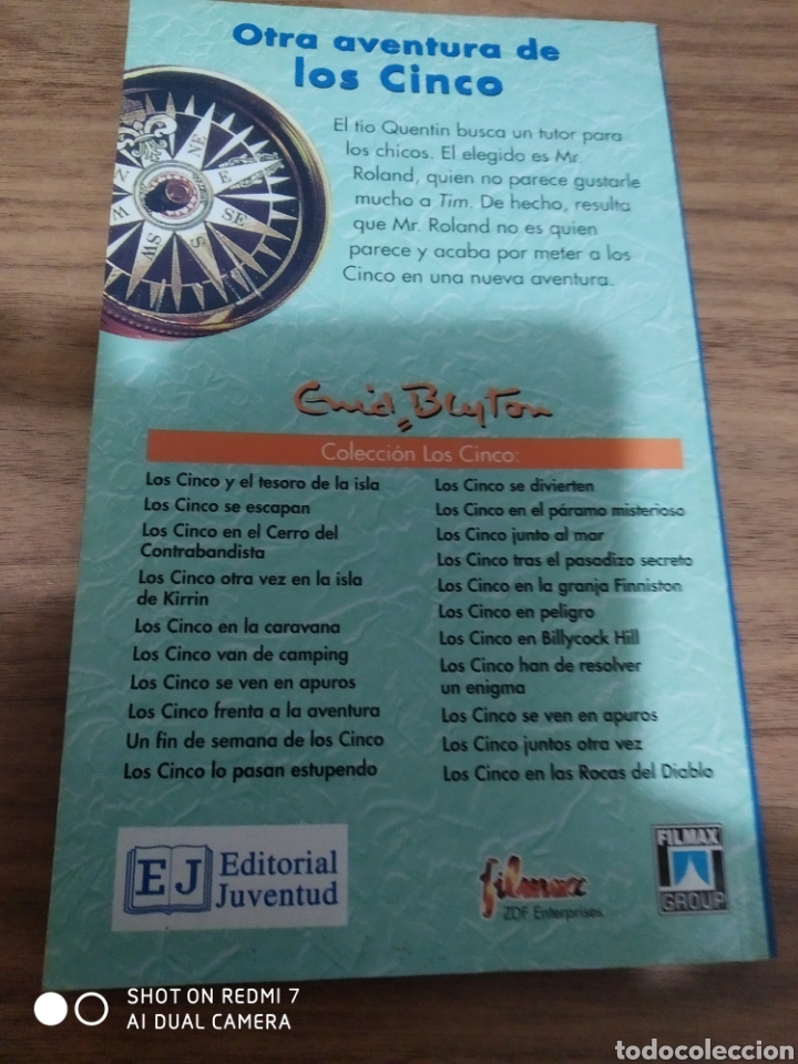 Libros: OTRA AVENTURA DE LOS CINCO - Foto 2