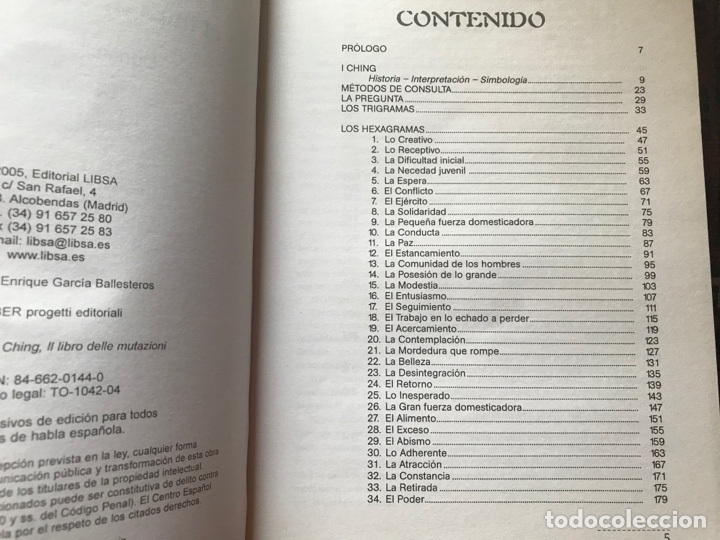 Libros: I Ching. Libro de las mutaciones. Donatella Bergamino - Foto 3