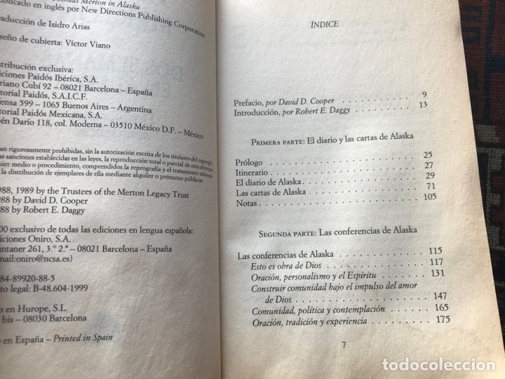 Libros: Dos semanas en Alaska. Thomas Merton - Foto 3