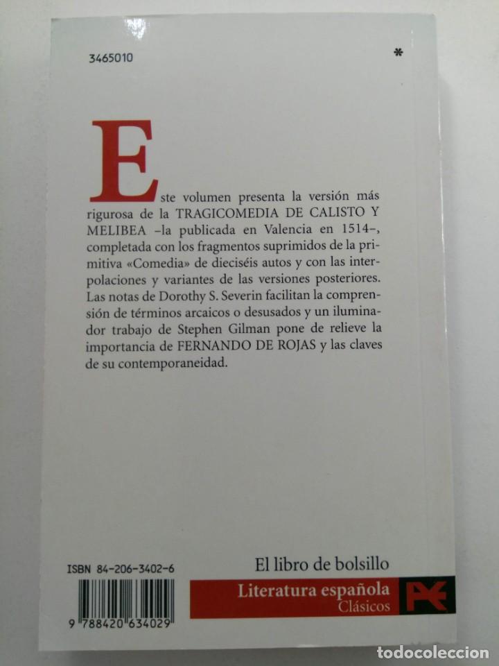 Libros: LA CELESTINA - FERNANDO DE ROJAS - ALIANZA EDITORIAL - Foto 2