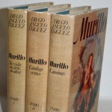 Libros: MURILLO. SU VIDA, SU ARTE, SU OBRA. 3 TOMOS - ANGULO IÑIGUEZ, DIEGO