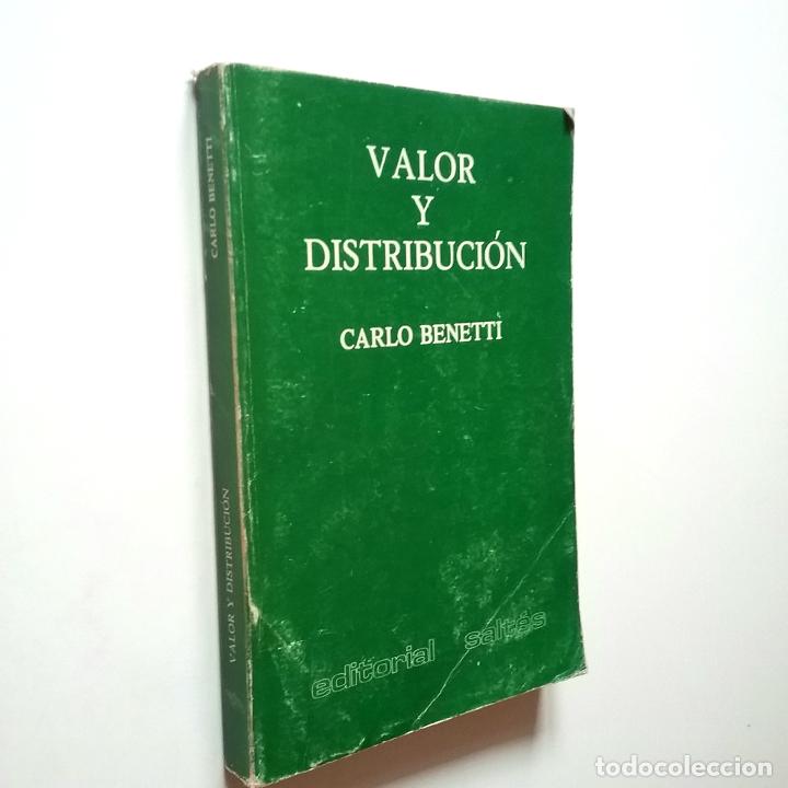 Libros: Carlo Benetti - Valor y distribuci&oacute;n - Foto 1