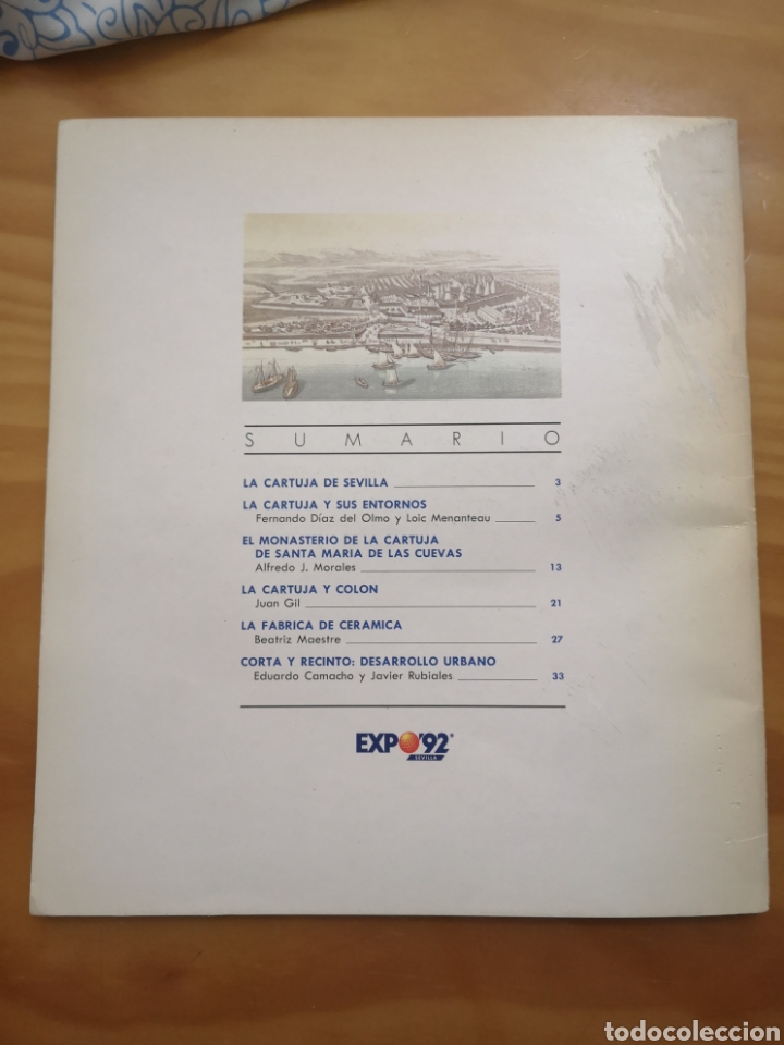 Libros: La cartuja de Sevilla libro de la Expo 92 - Foto 2