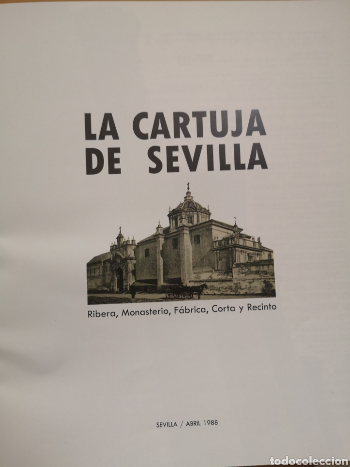 Libros: La cartuja de Sevilla libro de la Expo 92 - Foto 3