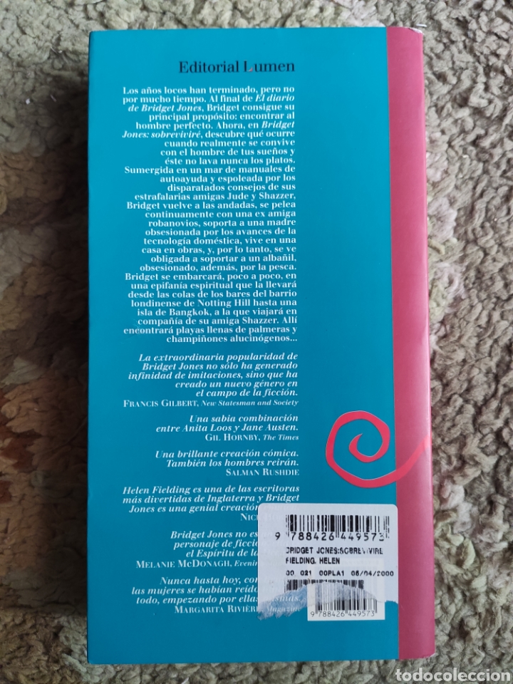 Libros: Bridget Jones. Sobrevivir&eacute;. Helen Fielding - Foto 2