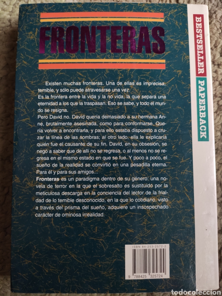 Libros: Fronteras. T. M. Wright - Foto 2