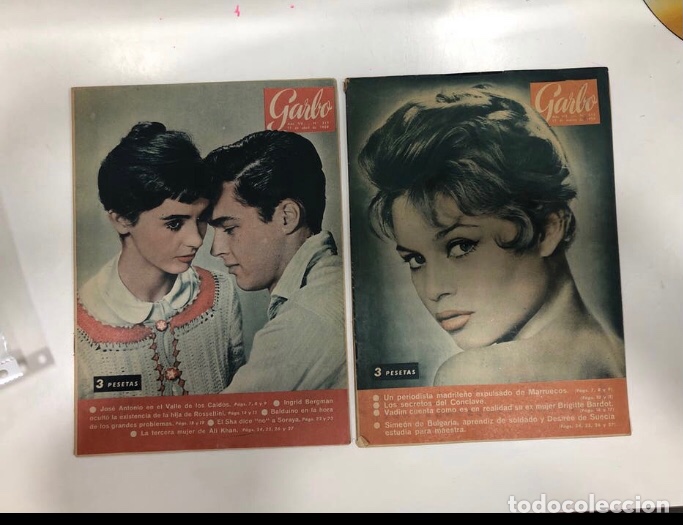 Libros: 2 revistas Garbo - Foto 1