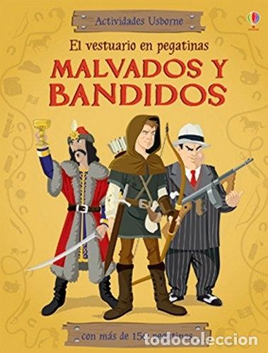 Libros: Malvados y bandidos - Varios - libro de pegatinas - tdk606B - Foto 1