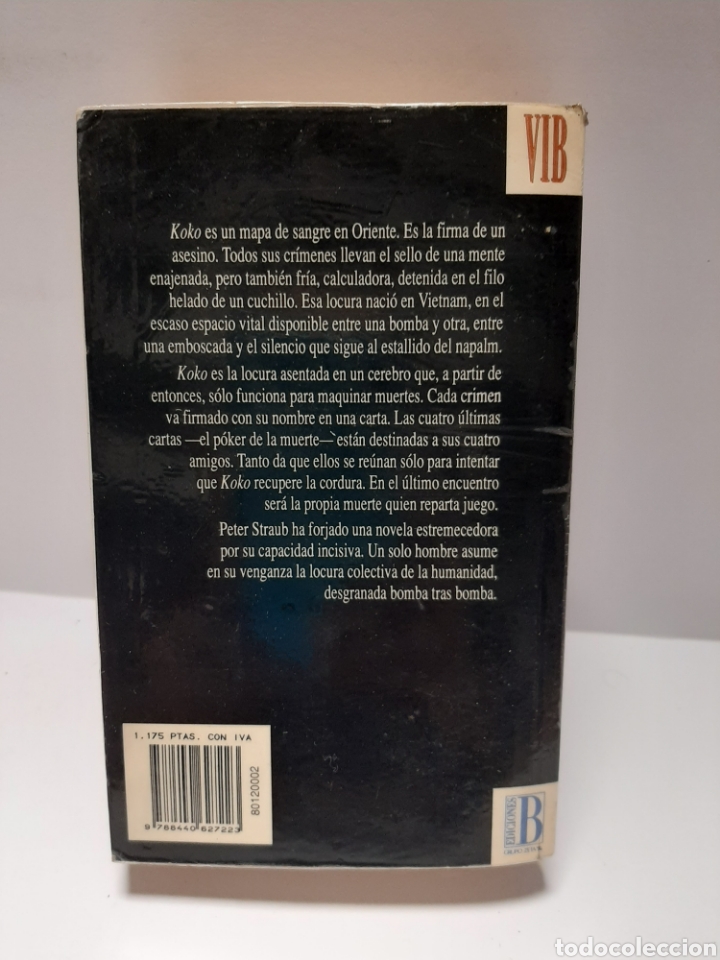 Libros: LB389 Peter Straub Koko- Libros SEGUNDAMANO - Foto 2