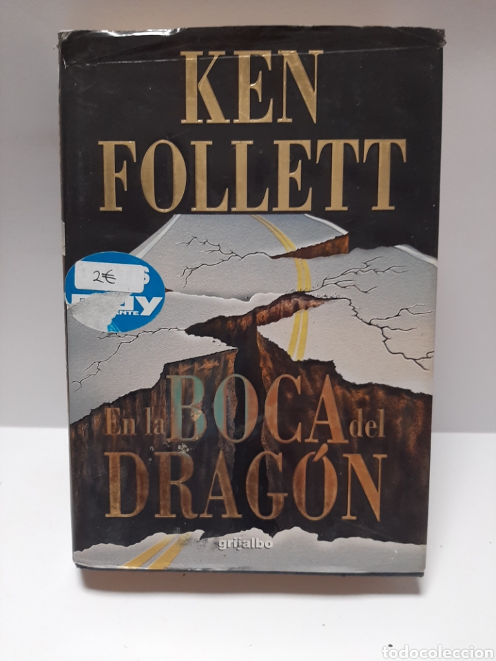 Libros: LB399 en la boca del drag&oacute;n Ken Follett - Libros SEGUNDAMANO - Foto 1