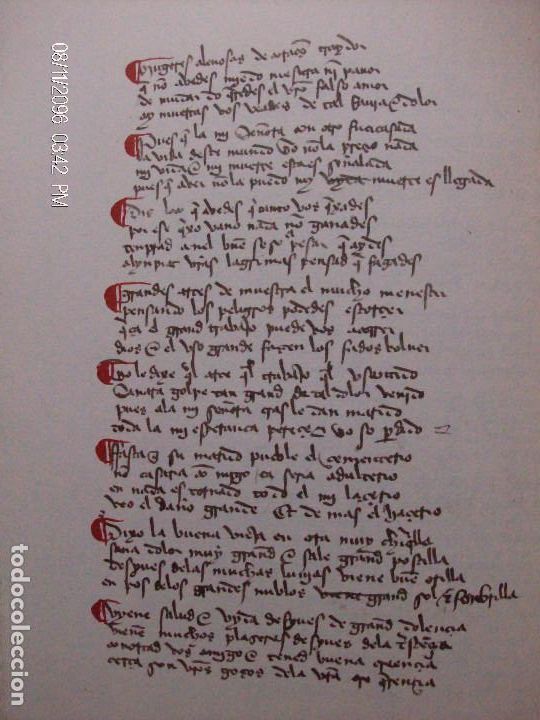 Libros: Libro del buen amor. Edici&oacute;n facs&iacute;mil del c&oacute;dice de Salamanca. - Foto 8