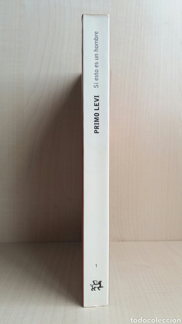 Libros: Si esto es un hombre. Primo Levi. El Aleph, 2003. - Foto 2