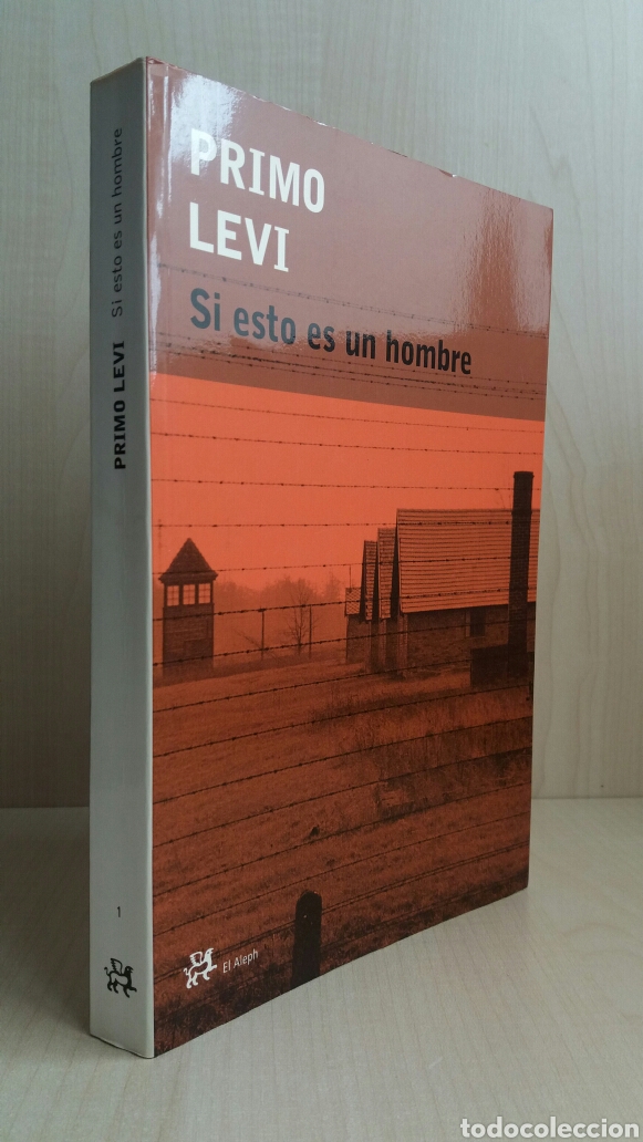 Libros: Si esto es un hombre. Primo Levi. El Aleph, 2003. - Foto 3