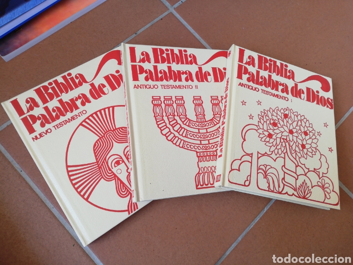 Libros: La biblia palabra de dios,(3 tomos) editorial Afha - Foto 3
