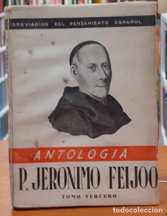 Libros: Antolog&iacute;a Tomo tercero - FEIJOO, JER&Oacute;NIMO - Foto 1