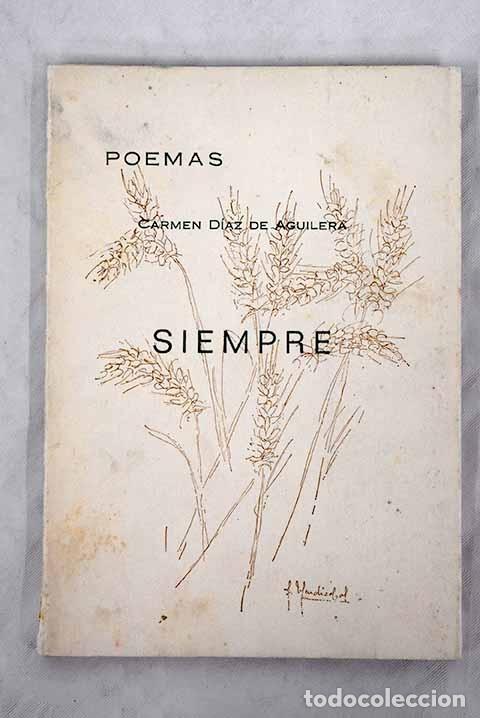 Libros: Poemas.- D&iacute;az de Aguilera, Carmen - Foto 1