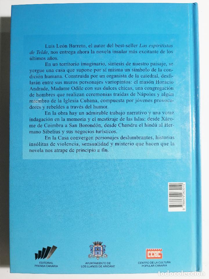 Libros: LUIS LE&Oacute;N BARRETO. LA CASA DE LOS PICOS. 1998. - Foto 4