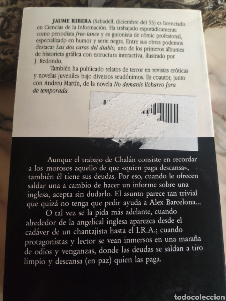 Libros: La Sangre de mi Hermano. Jaume Ribera - Foto 2