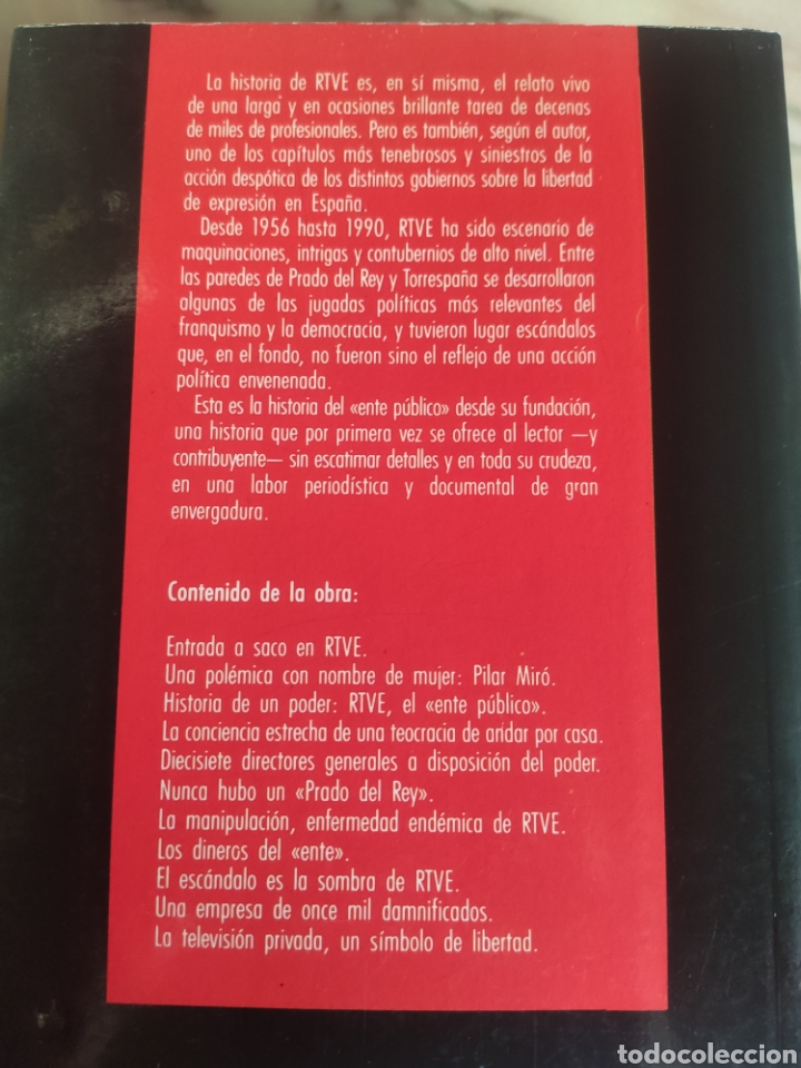 Libros: RTVE La Sombra del Esc&aacute;ndalo. Pedro Mu&ntilde;oz - Foto 2