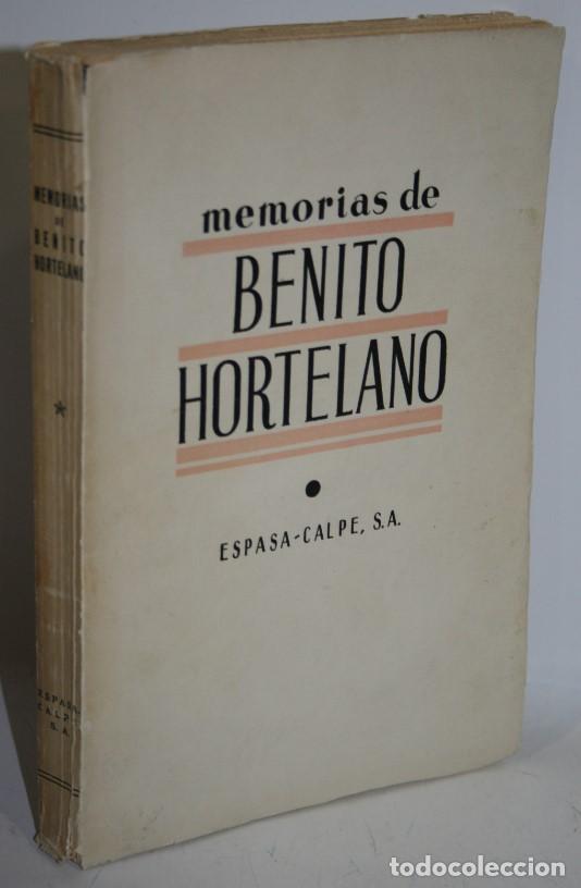 Libros: Memorias - HORTELANO, Benito - Foto 1
