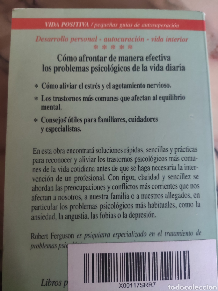 Libros: Primeros Auxilios Mentales. Robert Ferguson - Foto 2
