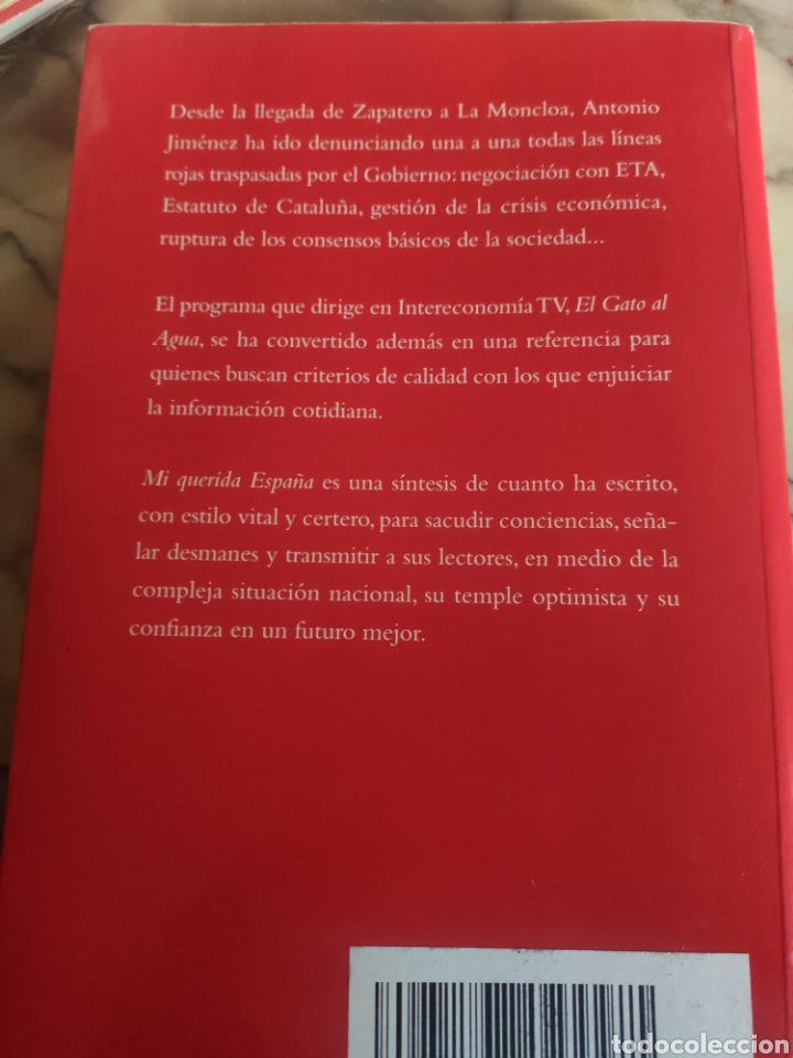 Libros: Mi querida Espa&ntilde;a. Antonio Jim&eacute;nez - Foto 2