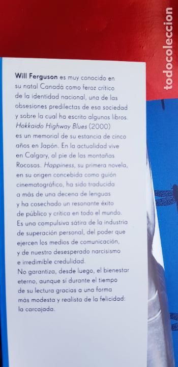 Libros: libro-happiness.will ferguson-emec&eacute; editores-2002-oerfecto - Foto 23