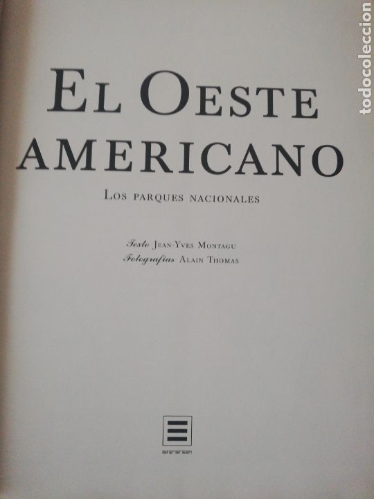 Libros: El oeste americano &rdquo;los parques nacionales&rdquo; editorial Evergreen - Foto 3