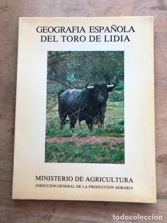 Libros: GEOGRAF&Iacute;A ESPA&Ntilde;OLA DEL TORO DE LIDIA. - Foto 1
