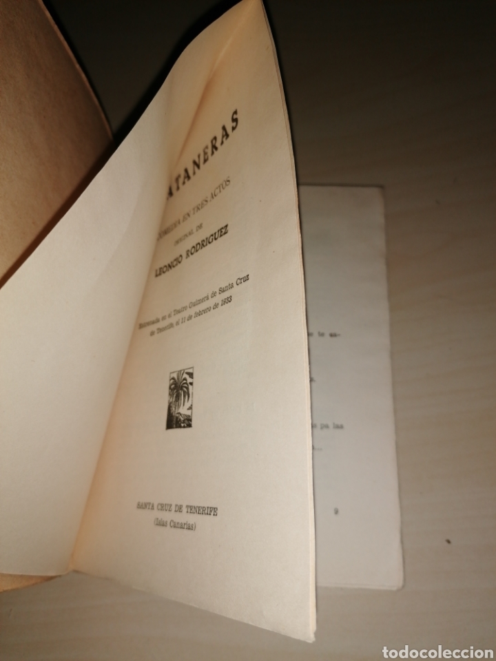 Libros: PLATANERAS - Comedia por Leoncio Rodr&iacute;guez - Intonso - Foto 2