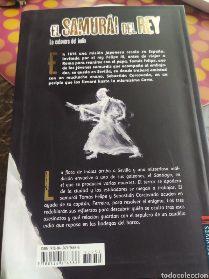 Libros: El Samur&aacute;i del Rey. La Calavera del Indio. Marcos Calveiro - Foto 2