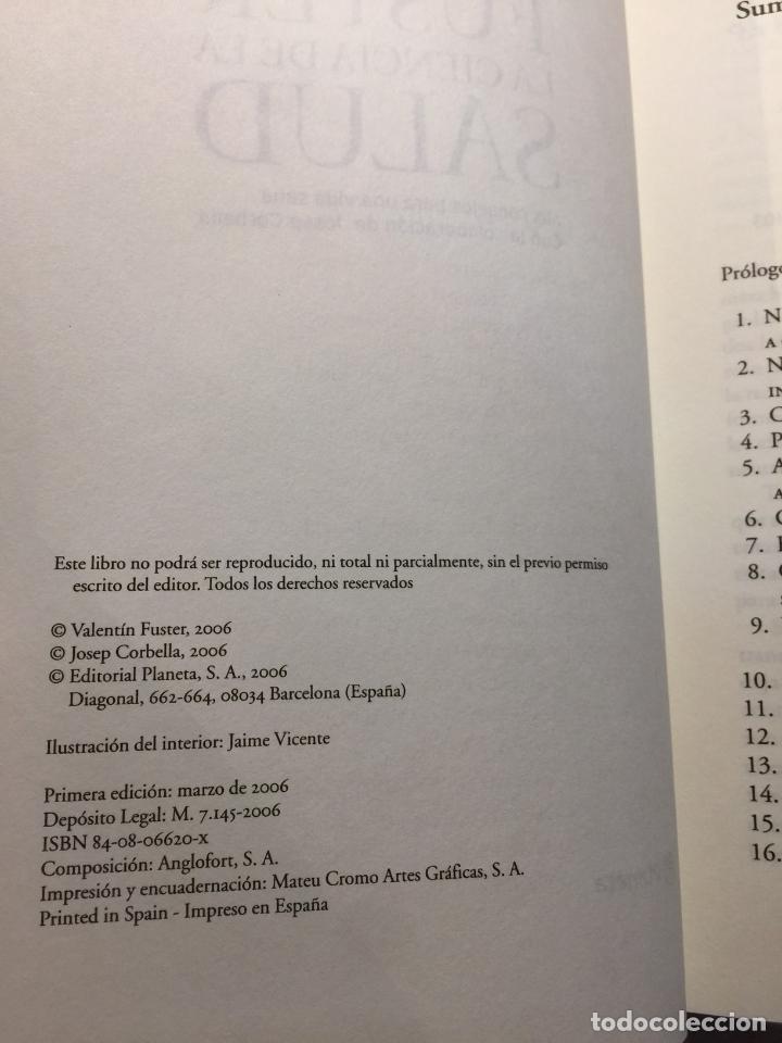 Libros: La ciencia de la salud - Valent&iacute;n Fuster - Foto 3