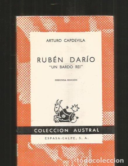 Libros: RUBEN DARIO. UN BARDO REI - CAPDEVILA, ARTURO - Foto 2